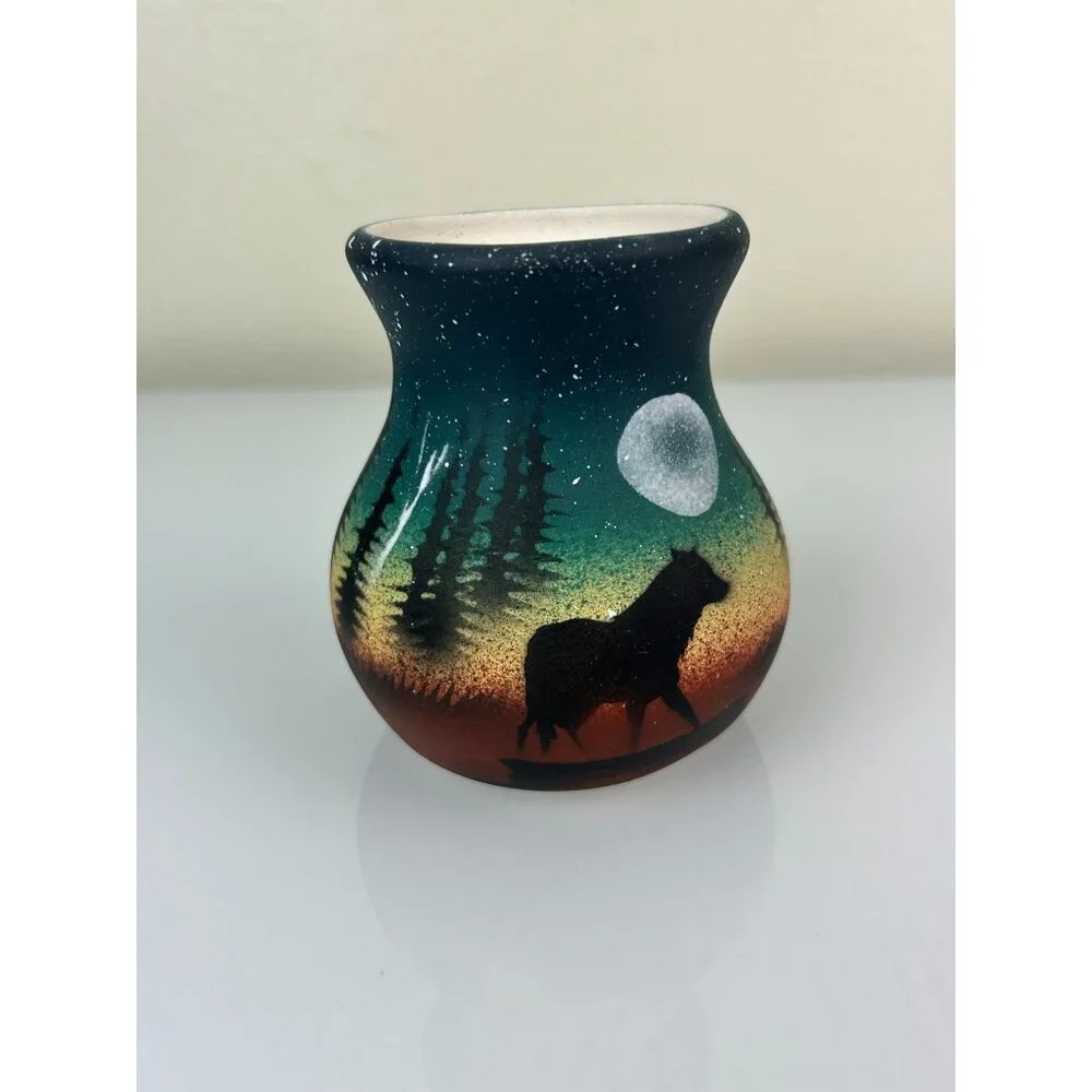 RWA Pottery Artist Signed 1999 4